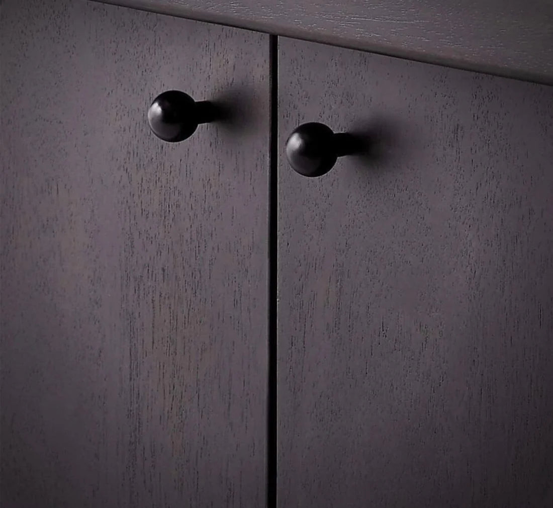 Shawdow Blackened Wooden Sideboard