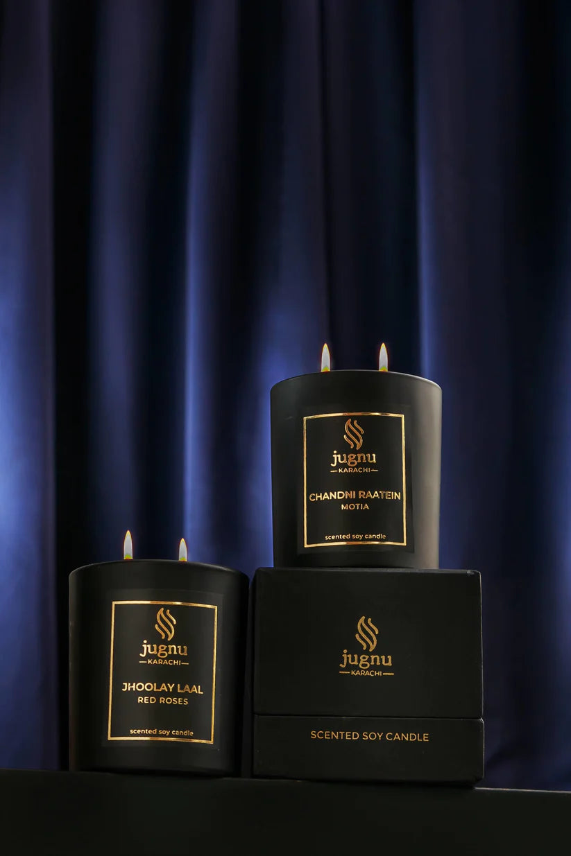 Jhoolay Laal (Red Roses) - Scented Soy Candle