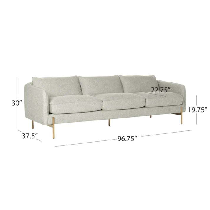 Hoxton Sofa Deauville Stone