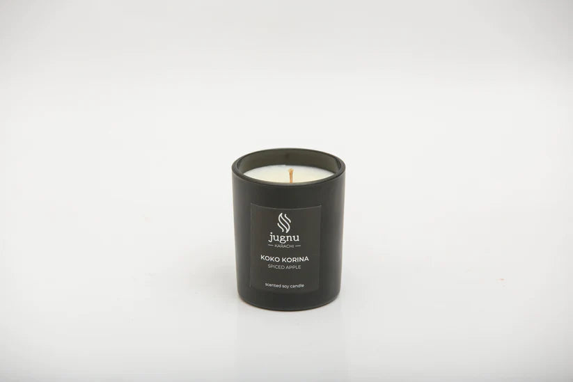 Koko Korina (Spiced Apple) - Scented Soy Candle_ Jugnu
