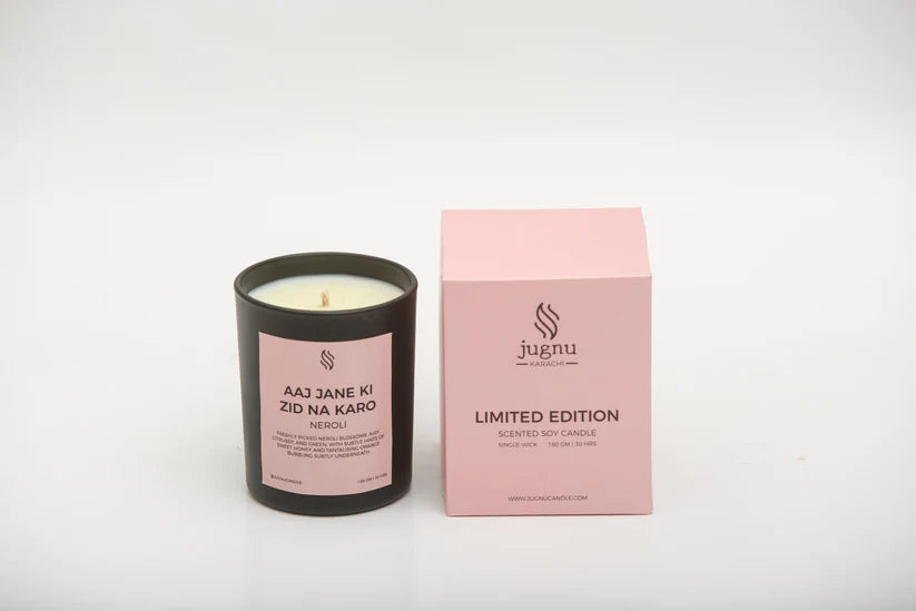 Aaj Jane Ki Zid Na Karo (Neroli) - Limited Edition Scented Soy Candle