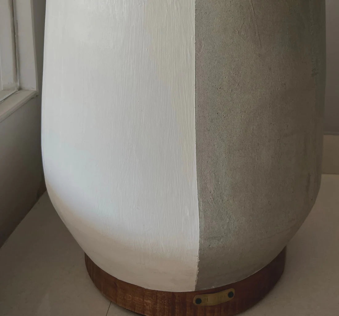 Vertical Grey Egg
