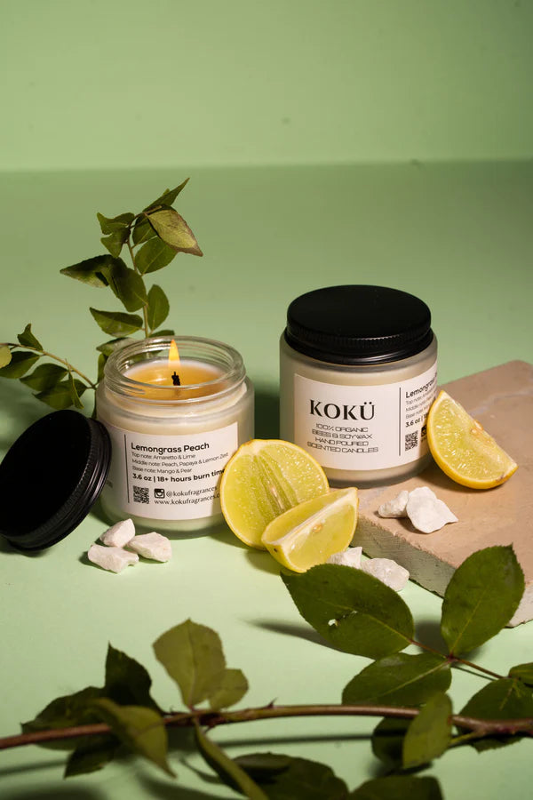 Peach Lemongrass -Koku Fragrances
