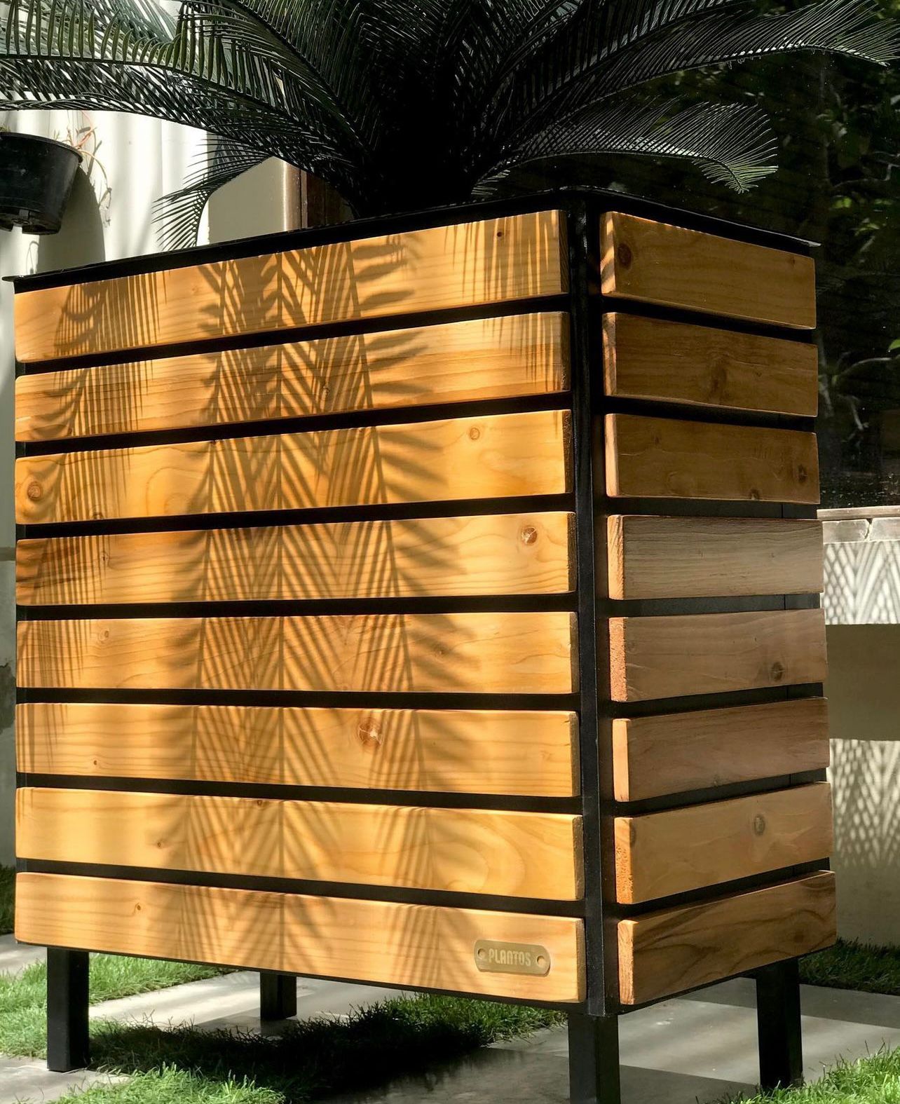 Iron Wood Planter