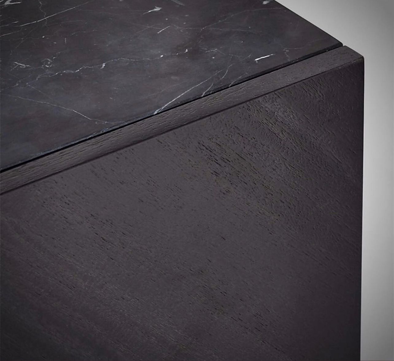 Shawdow Blackened Wooden Sideboard