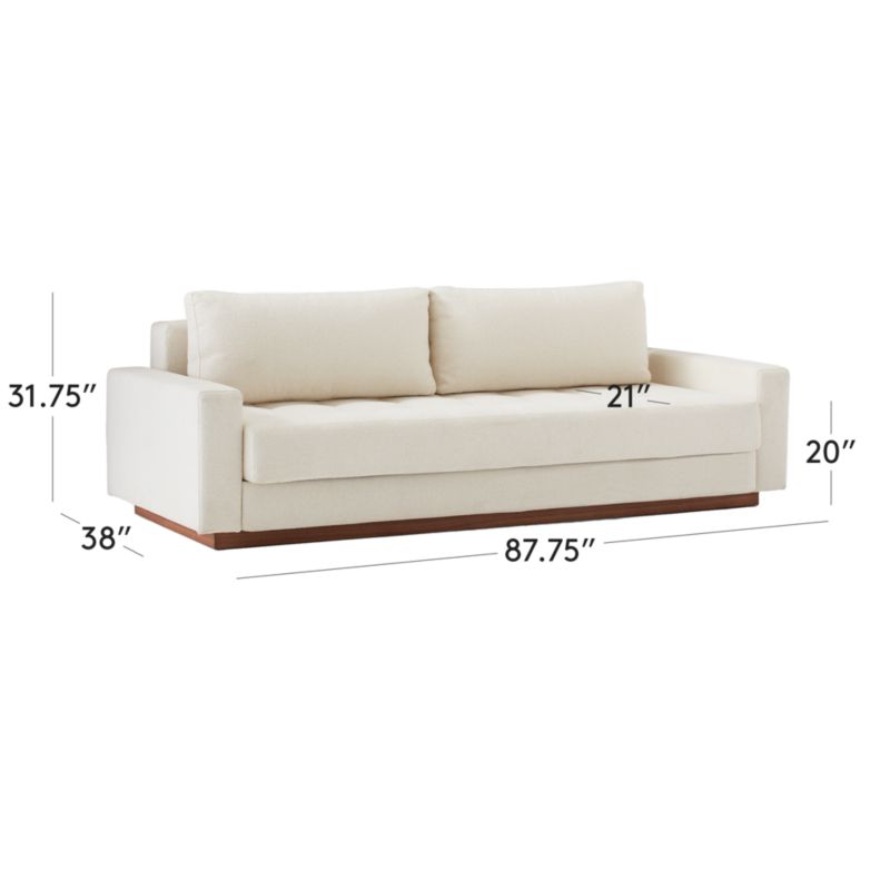 Claremont Ivory Sofa