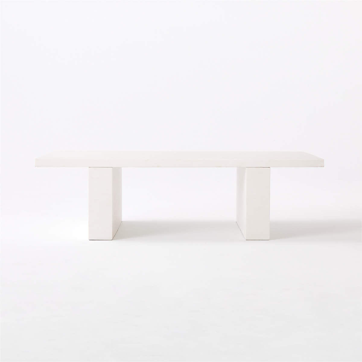White Solid Coffee Table