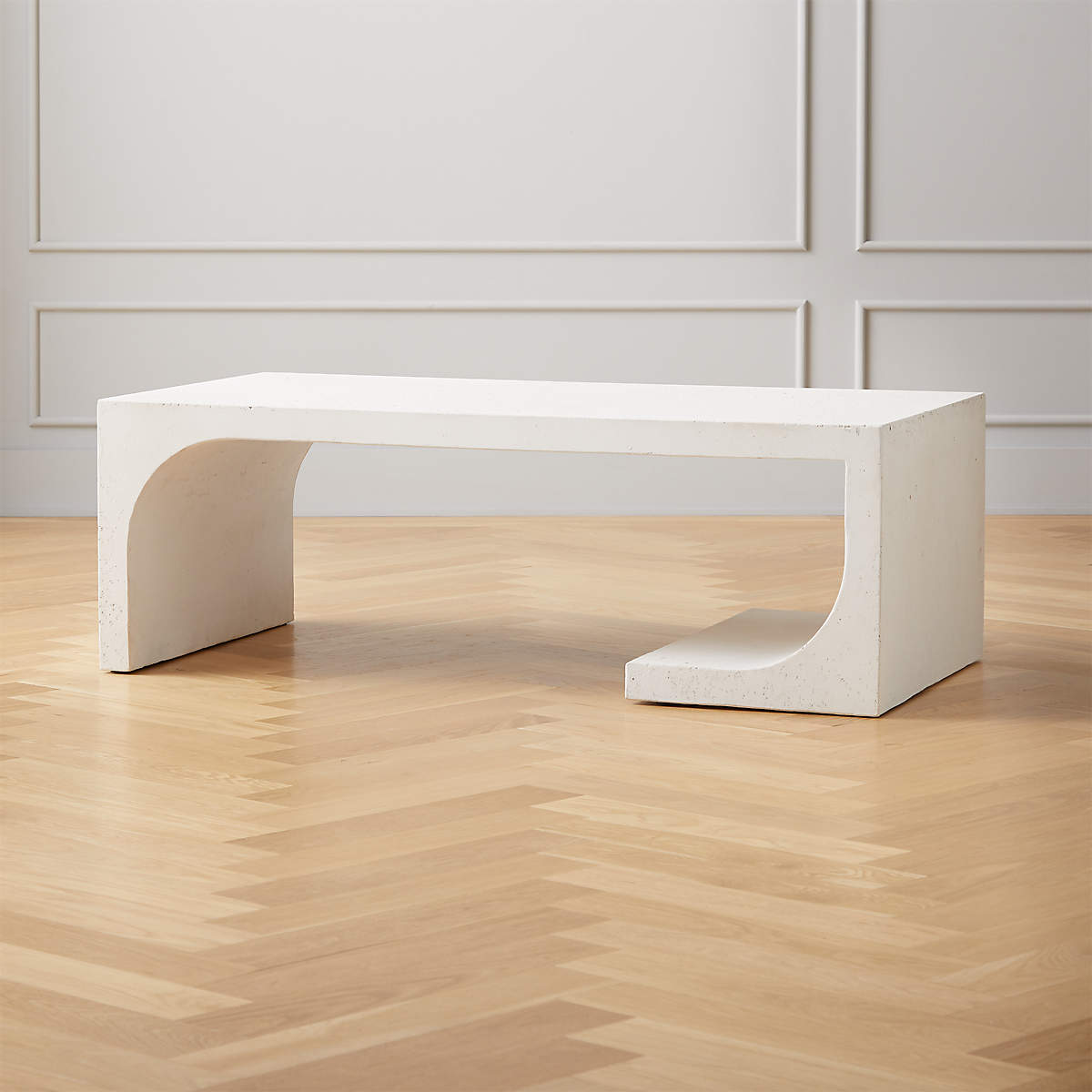 Slope Cement Coffee Table