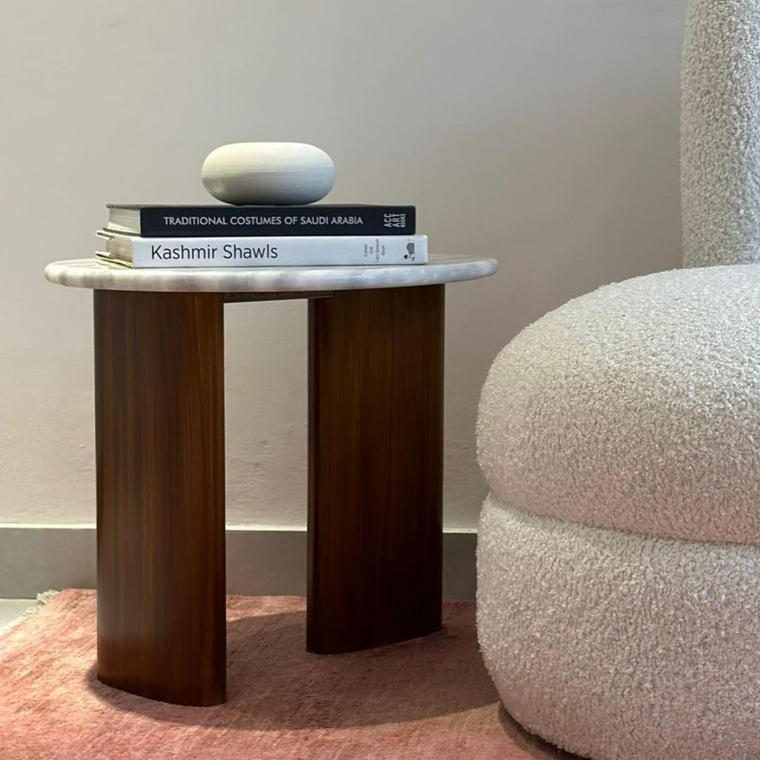 Almond Marble Table-Kollekt