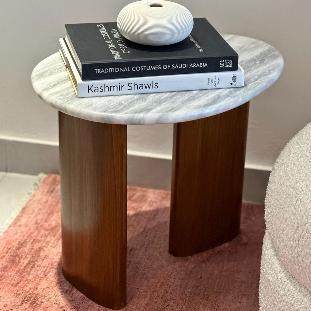 Almond Marble Table-Kollekt