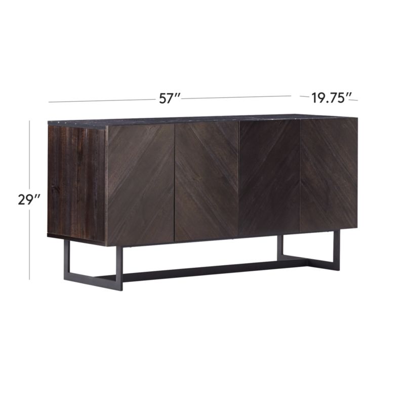 Suspend Charcoal Media Console