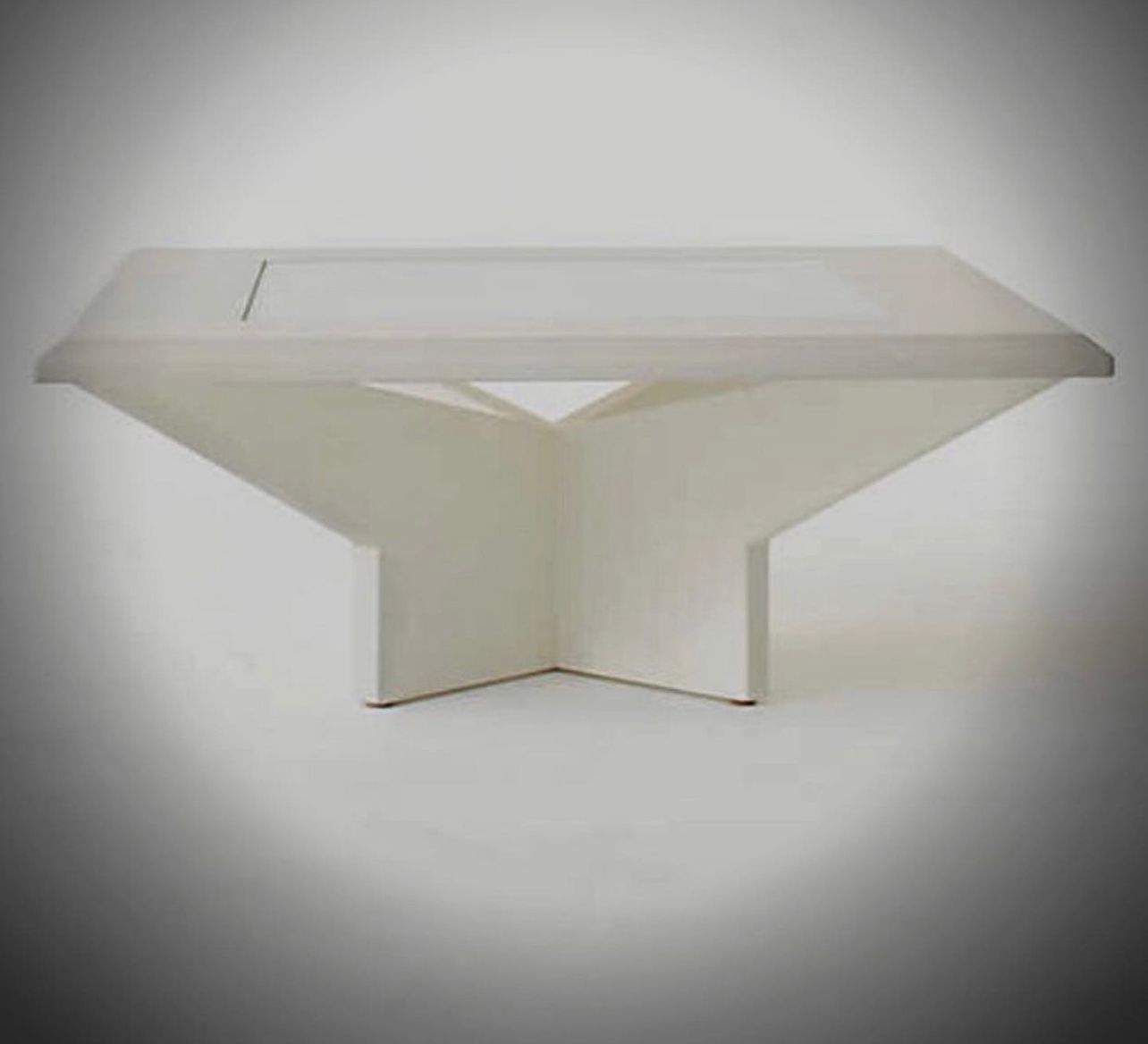 Warm Chamfered Coffee Table