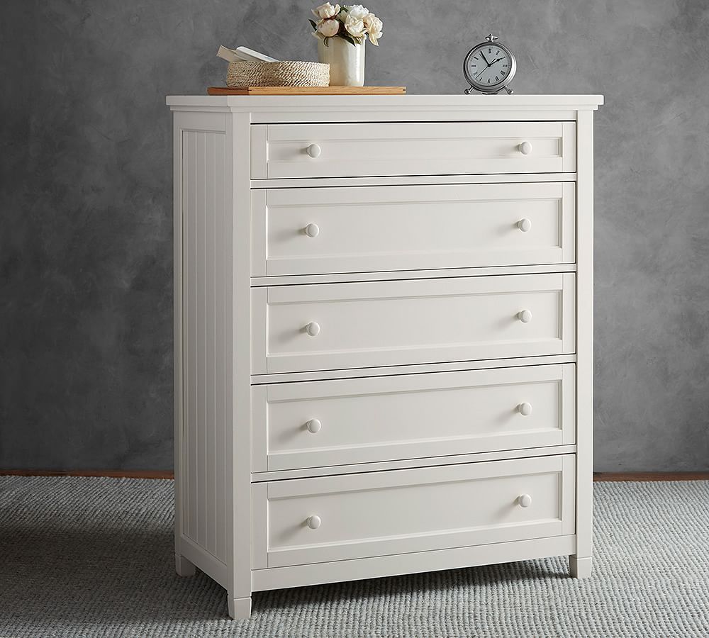 Classic White Beadboard Dresser