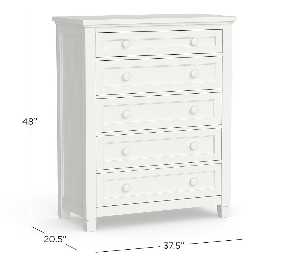 Classic White Beadboard Dresser