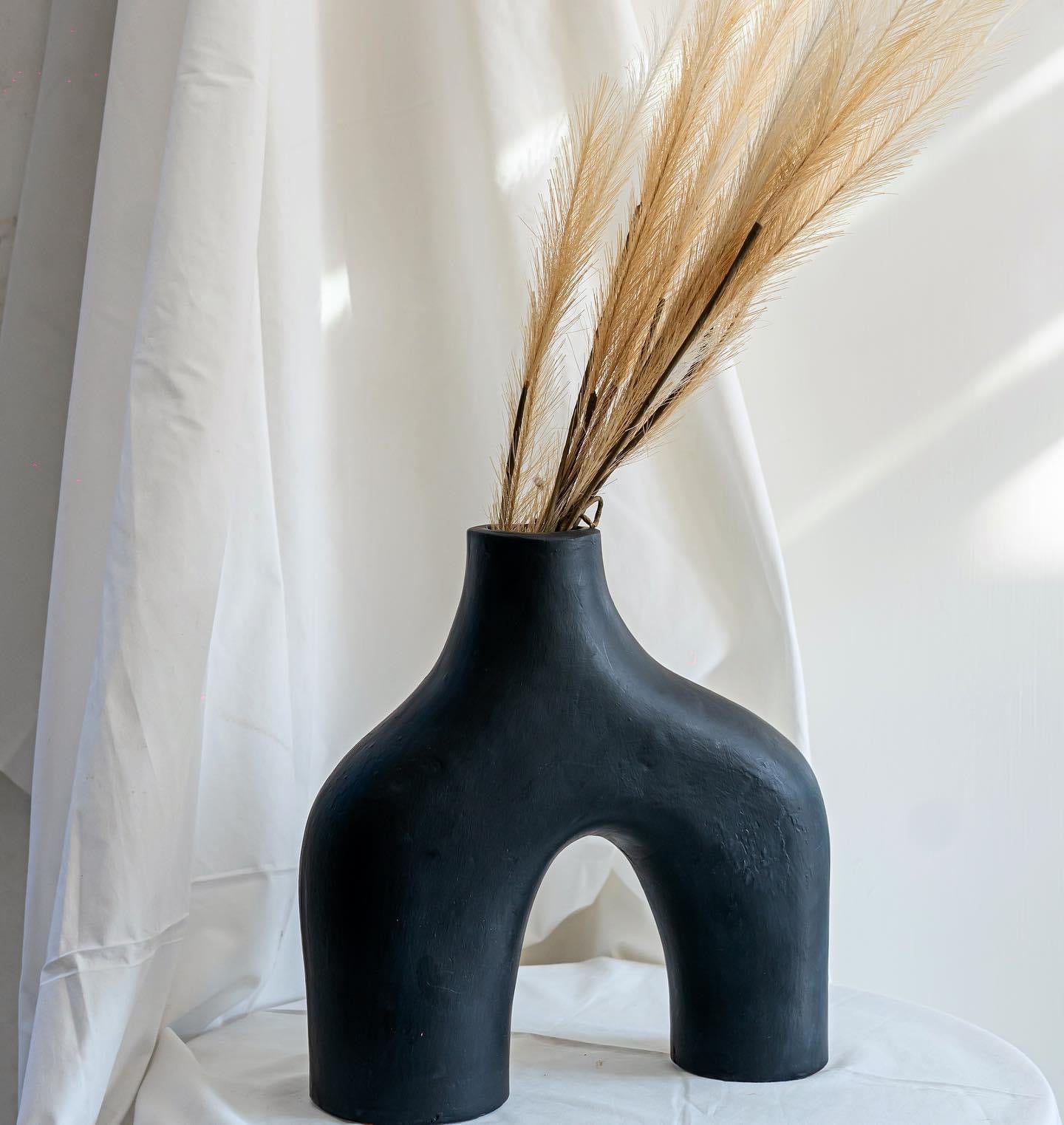 Terracotta-Large Irregular Vase