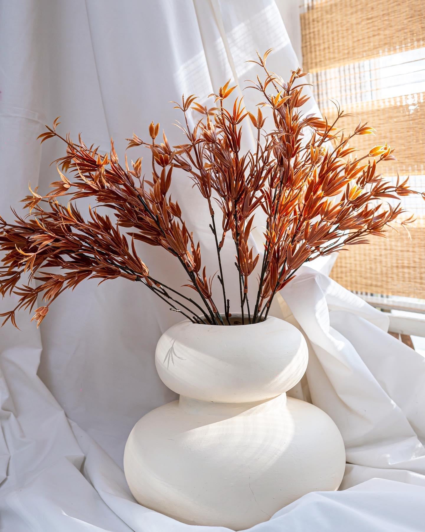 Terracotta-Two Tier Vase