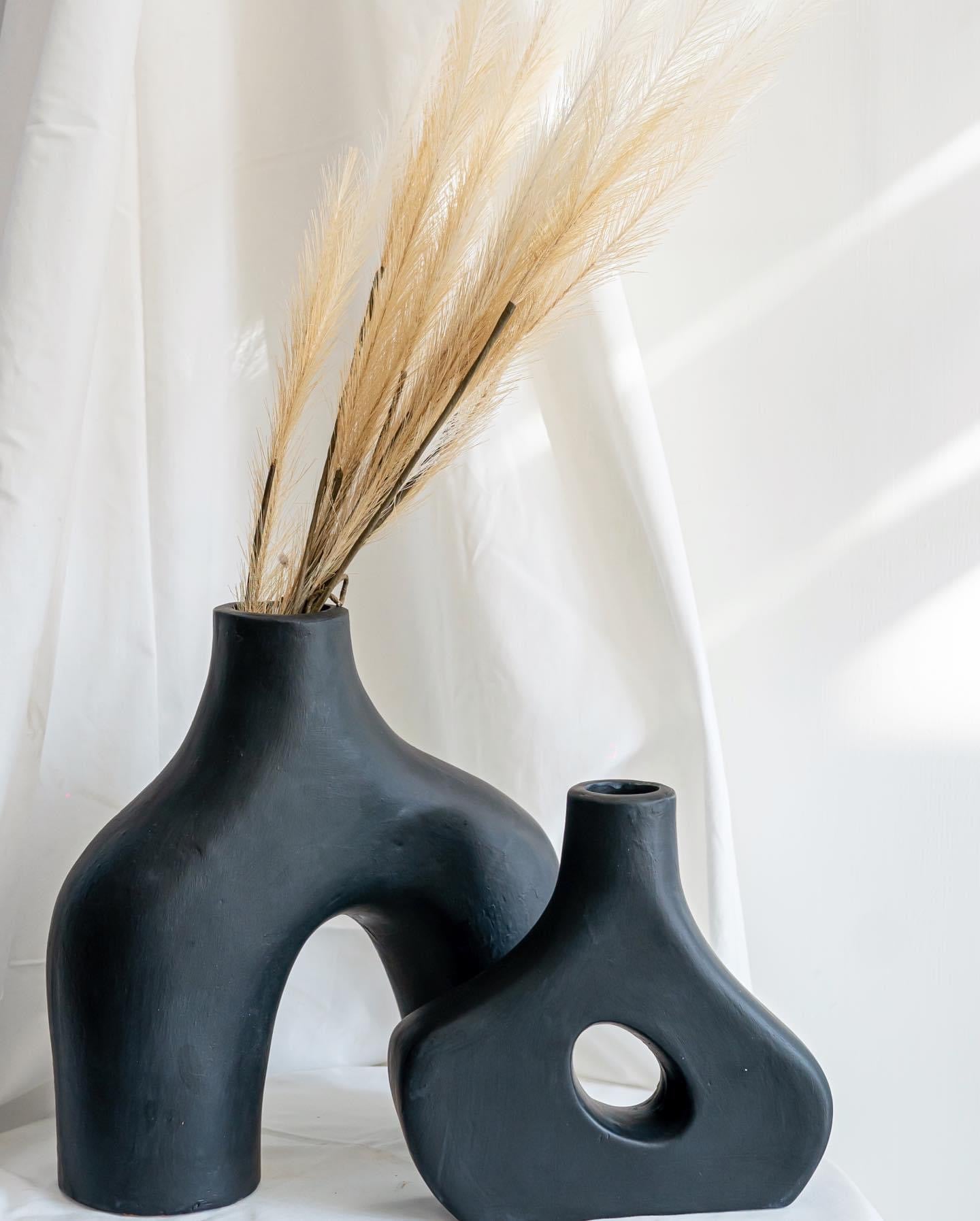 Terracotta-Large Irregular Vase