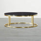 Smart Round Black Marble Coffee Table