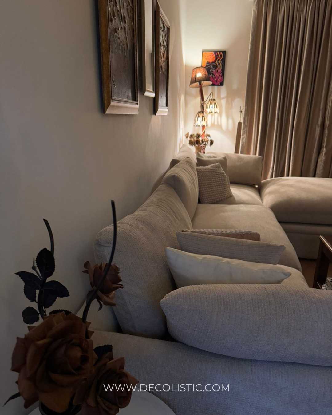 BLENDED WHITE - DUFFY CLOUD SOFA - DEEP PLUSH SECTIONAL  (THE BEST CLOUD SOFA)