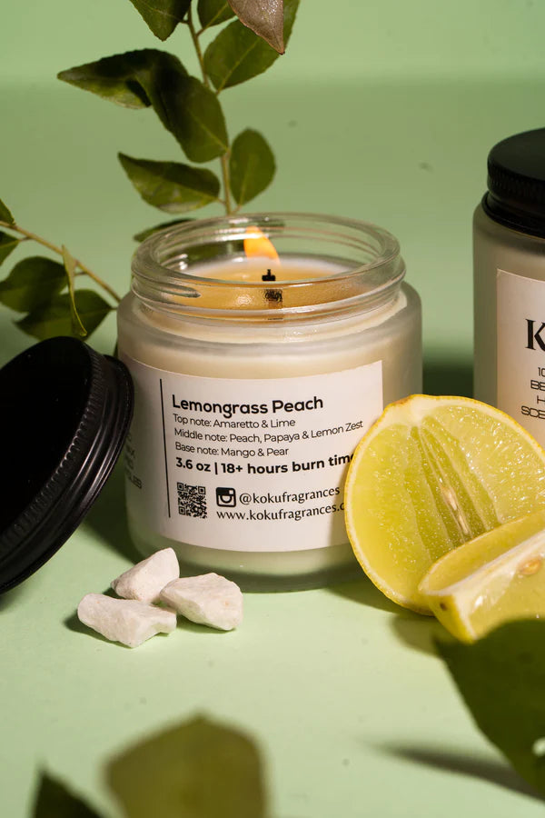 Peach Lemongrass -Koku Fragrances