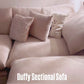 BLENDED WHITE - DUFFY CLOUD SOFA - DEEP PLUSH SECTIONAL  (THE BEST CLOUD SOFA)