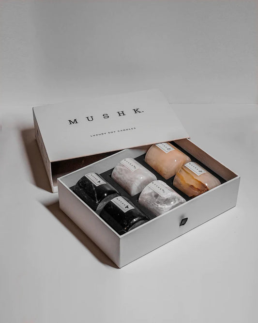 The Floral Giftbox | Mix Scents | Pack of 6 - Mushk