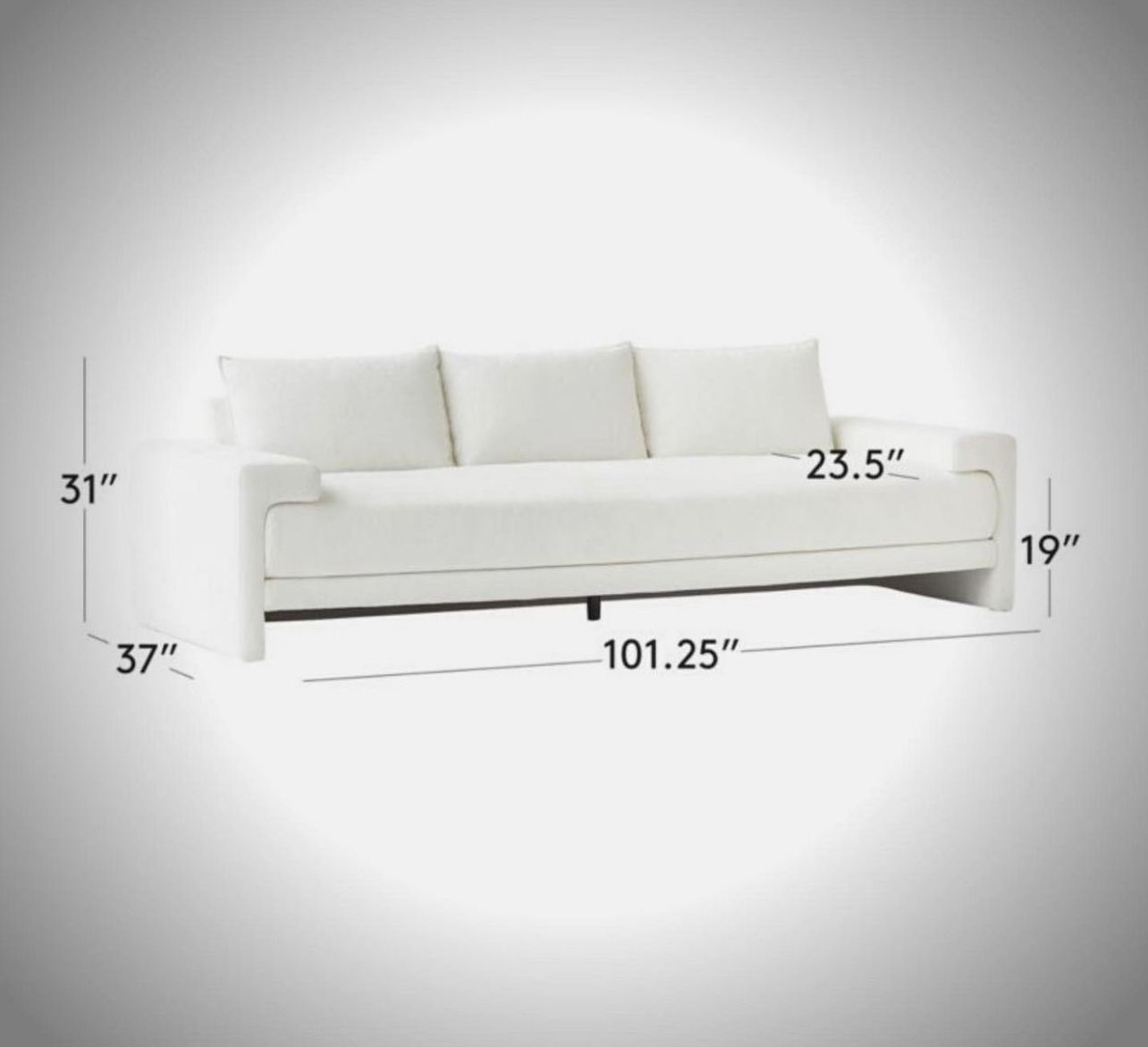 White Symphony Sofa